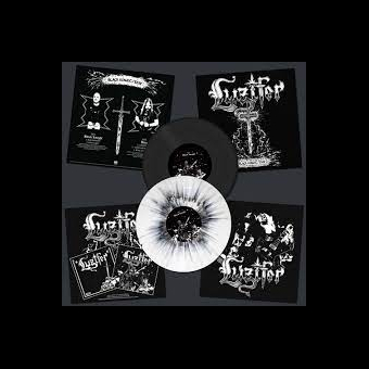 LUZIFER Black Knight / Rise LP SPLATTER [VINYL 12"]